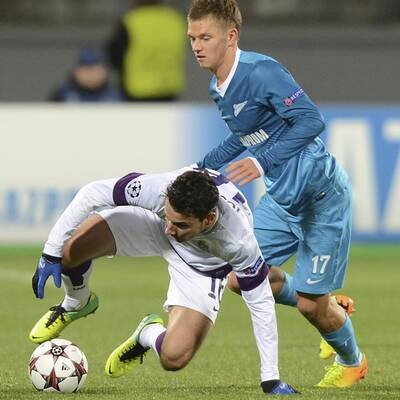 Zenit vs. Austria: Die besten Bilder