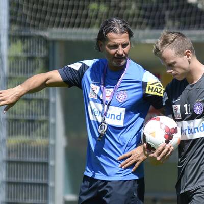 Die Bilder zum Trainingsstart der Austria