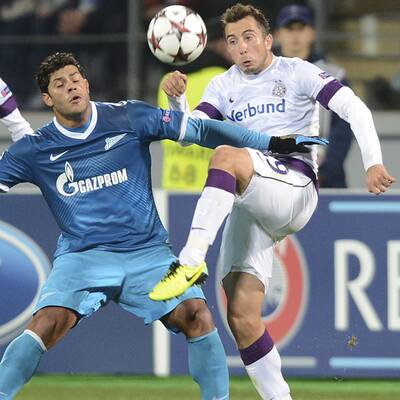 Zenit vs. Austria: Die besten Bilder