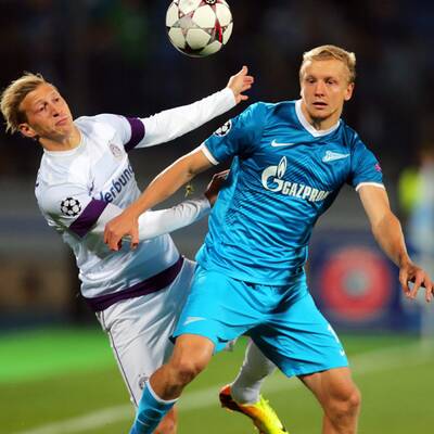 Zenit vs. Austria: Die besten Bilder