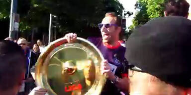 Austria feiert Titel auf Wiener Ring