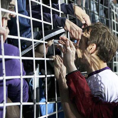 Alle Fotos vom Fan-Eklat bei der Austria