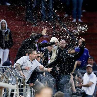 Alle Fotos vom Fan-Eklat bei der Austria