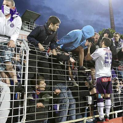 Alle Fotos vom Fan-Eklat bei der Austria