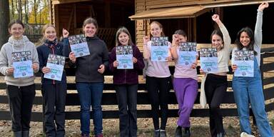 8 M&auml;dchen entpuppten sich als wahre Tiersch&uuml;tzer