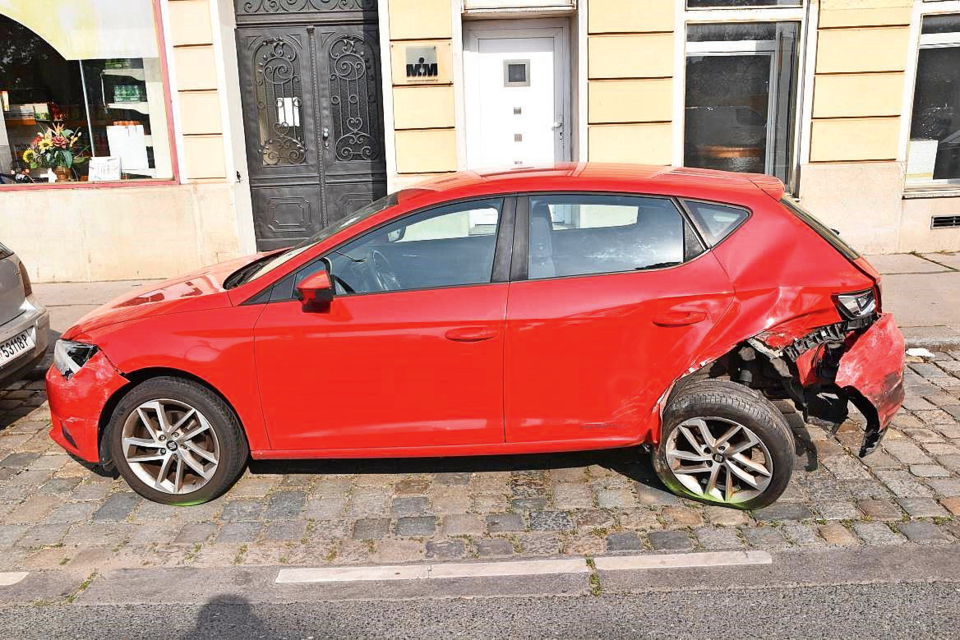 Auto Zusammenprall