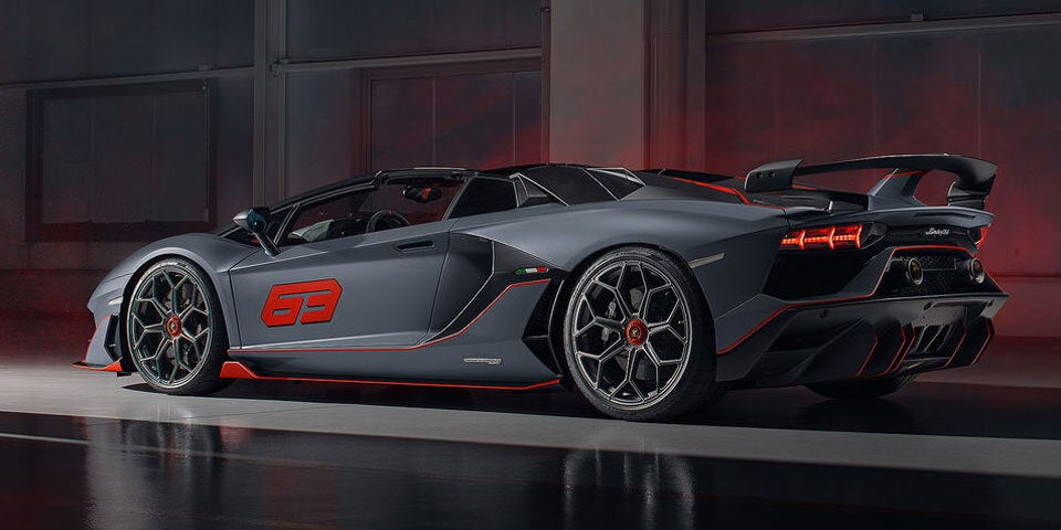 Der Aventador SVJ 63 Roadster kommt