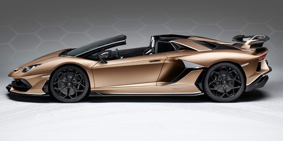 Aventador SVJ Roadster schafft über 350 km/h