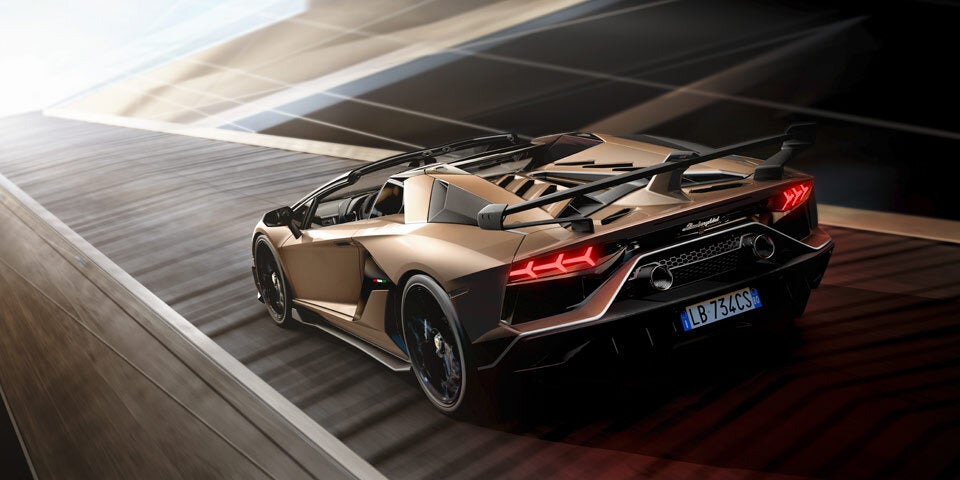Aventador SVJ Roadster schafft über 350 km/h