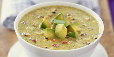 Avocado-Gemuesesuppe