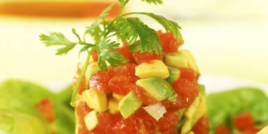 Paradeiser-Avocado-Tatar