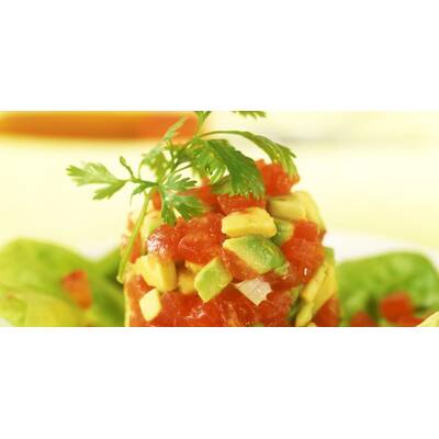 Paradeiser-Avocado-Tatar