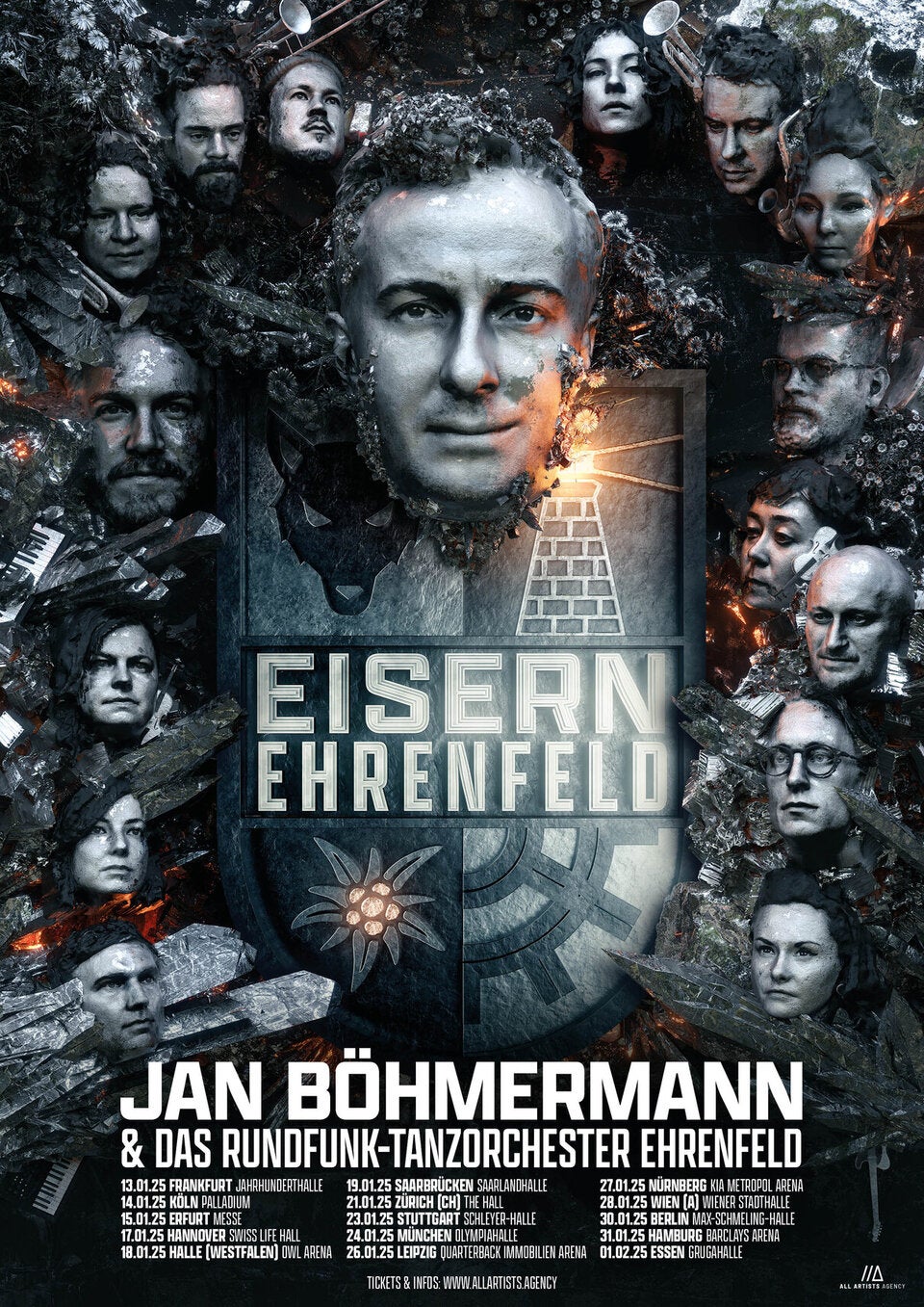 Jan Böhmermann nimmt Kurs auf die Stadthalle