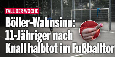 Böller-Wahnsinn: 11-Jähriger nach Knall halbtot im Fußballtor