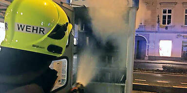 B&uuml;cherzelle Brandstiftung