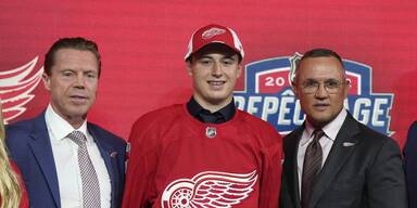 Kasper im NHL-Draft von Detroit an Nummer 8 gewählt