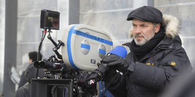 Sam Mendes beim Bond-Dreh