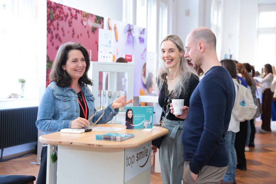 Top-Brands wie Top Smile, Panaceo und Skincare Masterlin präsentierten innovative Produktneuheiten, gaben Einblicke in neueste Entwicklungen und luden vor Ort zum Testen ein.