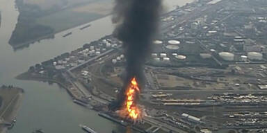 Heftige Explosionen in BASF-Werken