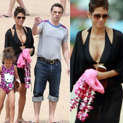 Halle Berry: Sexy Bikini-Mama zeigt Busen