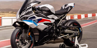 Eine BMW S1000 RR