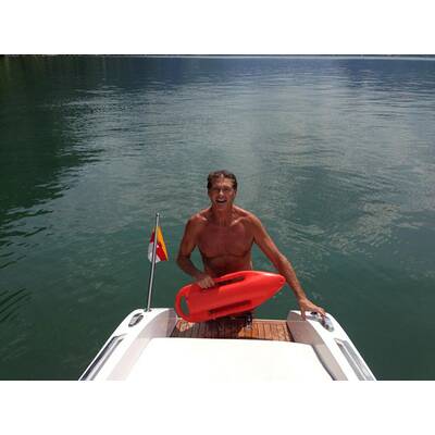 David Hasselhoff hat Spaß in Oberösterreich