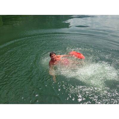 David Hasselhoff hat Spaß in Oberösterreich