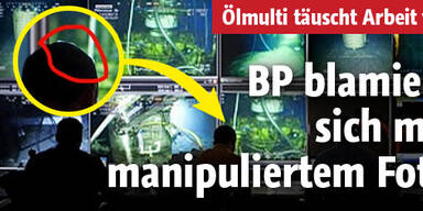 BP manipuliert mit Photoshop