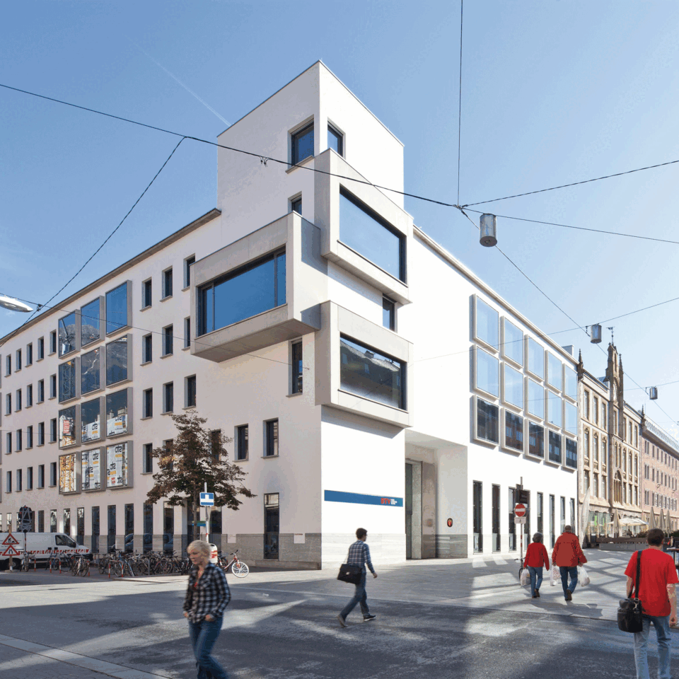 Aufregende Architektur in Innsbruck