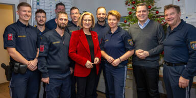 Traditioneller Polizei-Besuch der Landeshauptfrau