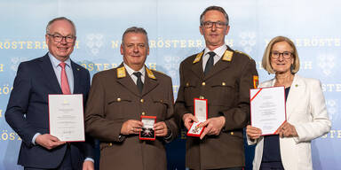 Nieder&ouml;sterreich feiert seine Feuerwehr-Helden