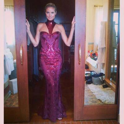 Emmy Awards 2013: Heidi Klums Nacht in Instagram-Bildern