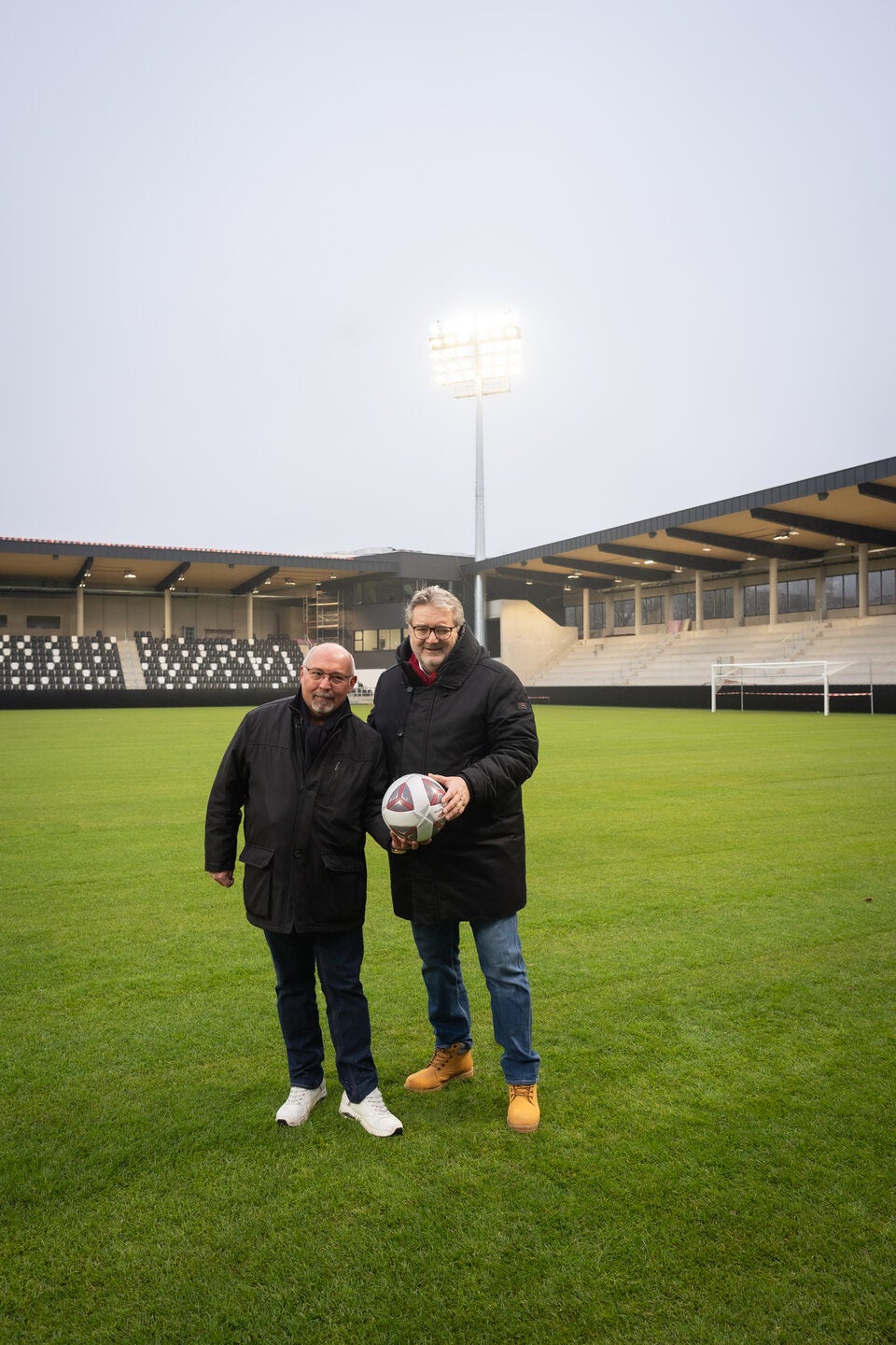 Bezirksvorsteher Peter Jagsch und Stadtrat Peter Hacker.