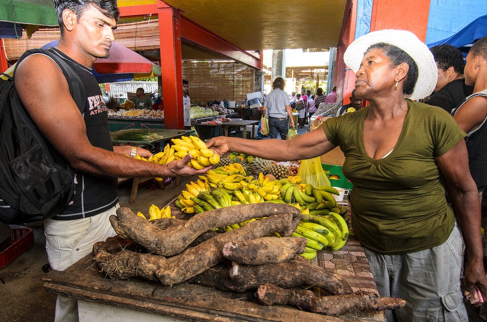 Reiche Ernte. Das tropische Klima sorgt für einen Überfluss an Früchten.