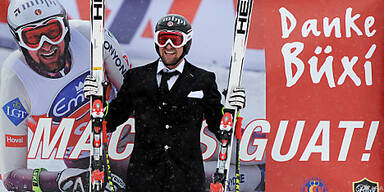 B&uuml;chel fuhr im Anzug in die Ski-Pension