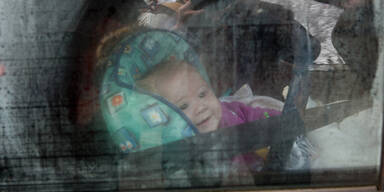 Baby Auto kalt Winter