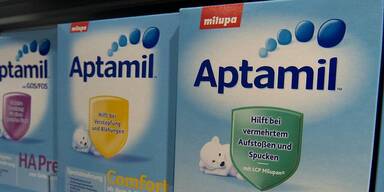 Aptamil und Milupa: Marktamt stoppt Verkauf belasteter Babynahrung