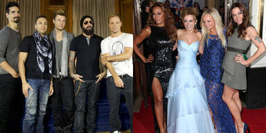 Backstreet Boys und Spice Girls