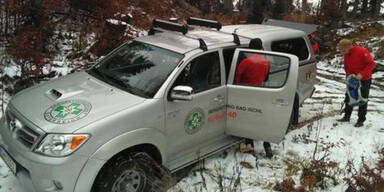 Bad Ischl Bergrettung Fahrzeug gestohlen