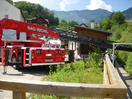 Unfall Sturz vom Felsen Bad Ischl