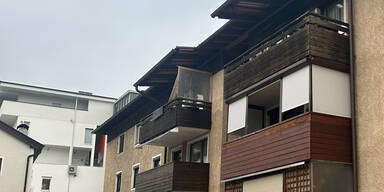 Balkonsturz W&ouml;rgl Wohnung eingesperrt