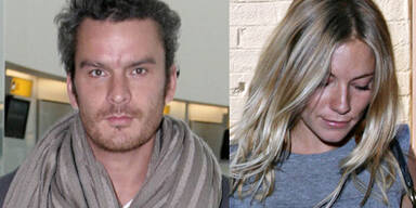 Getty verließ Sienna per Handy - für seine Frau