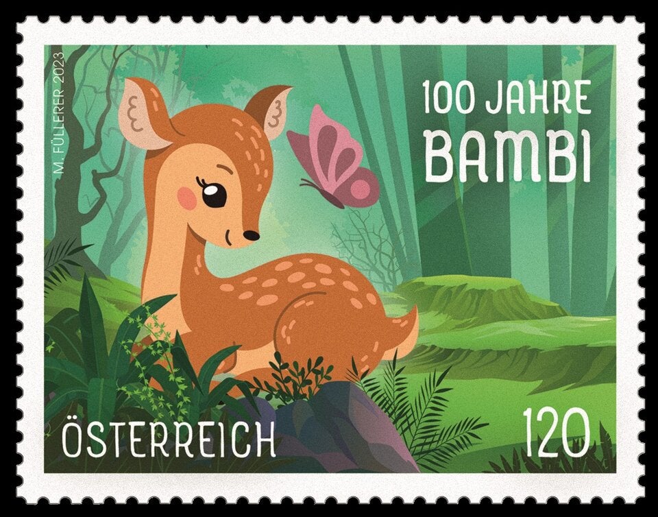 Sonderbriefmarke Bambi