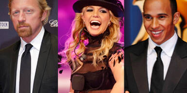 Boris solo & schüchtern, Britney fror, Lewis happy