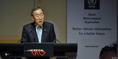 Ban Ki-Moon: "Rasch Fu&szlig; vom Gas"