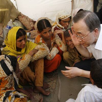 Flutkatastrophe in Pakistan