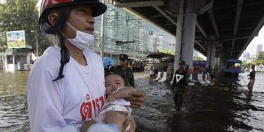 Bangkok Hochwasser