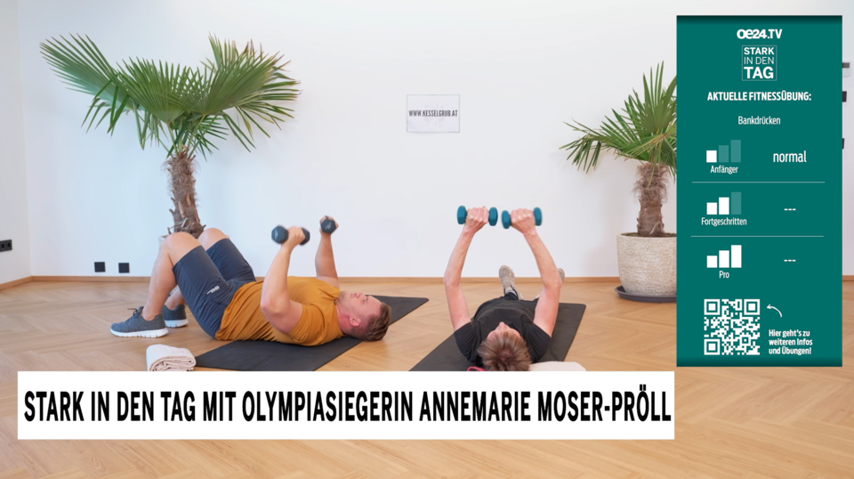 Starte kraftvoll in den Tag, mit einem Mini-Workout, aber Maxi-Effekt