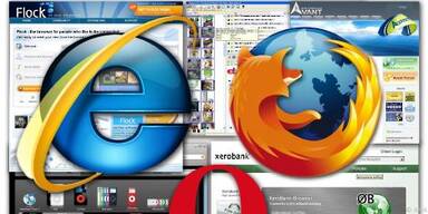 Banken verlangen oft Internet Explorer