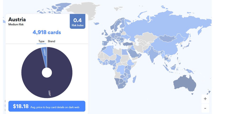 Fast 5.000 österreichische Bankkartendaten geleakt